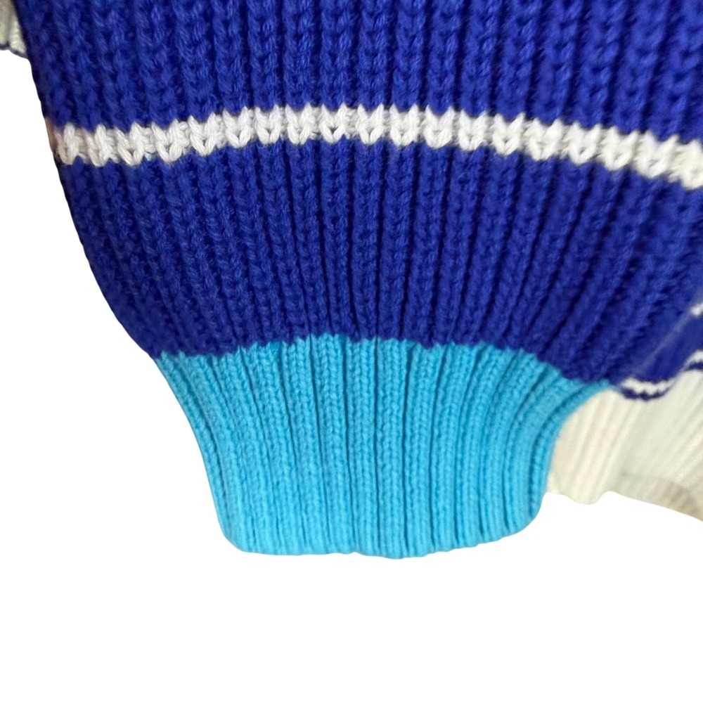 Solid & Striped Chevron Colorblock Sweater Womens… - image 4